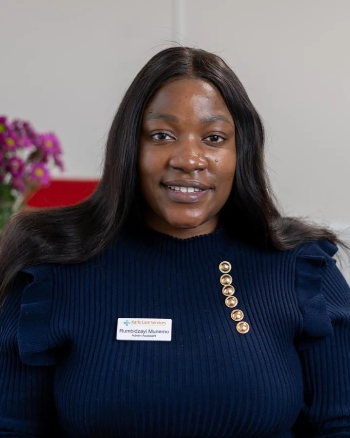 Rumbidzayi Munemo, Admin Assistant at Karis Care Services